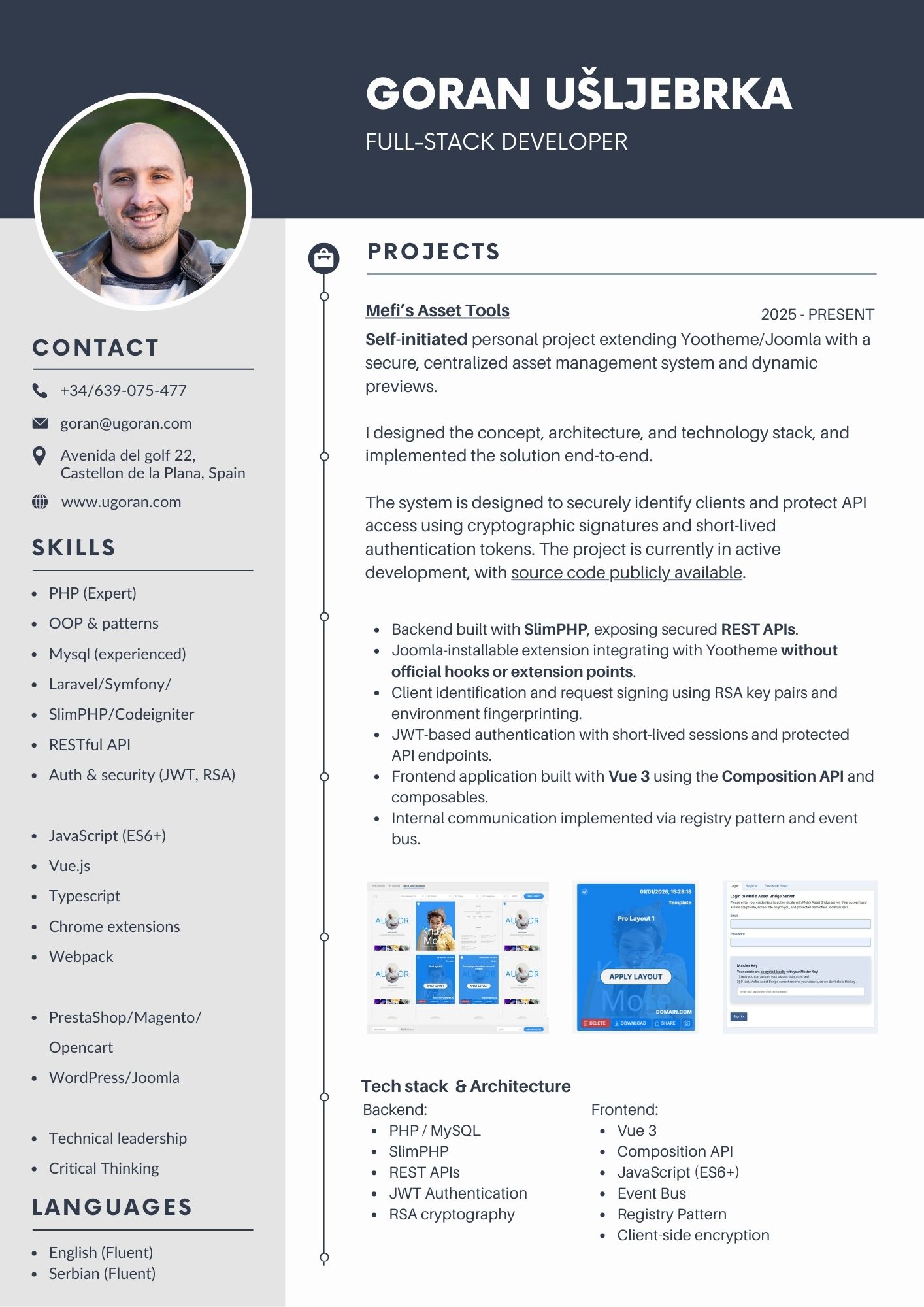 CV Page 4