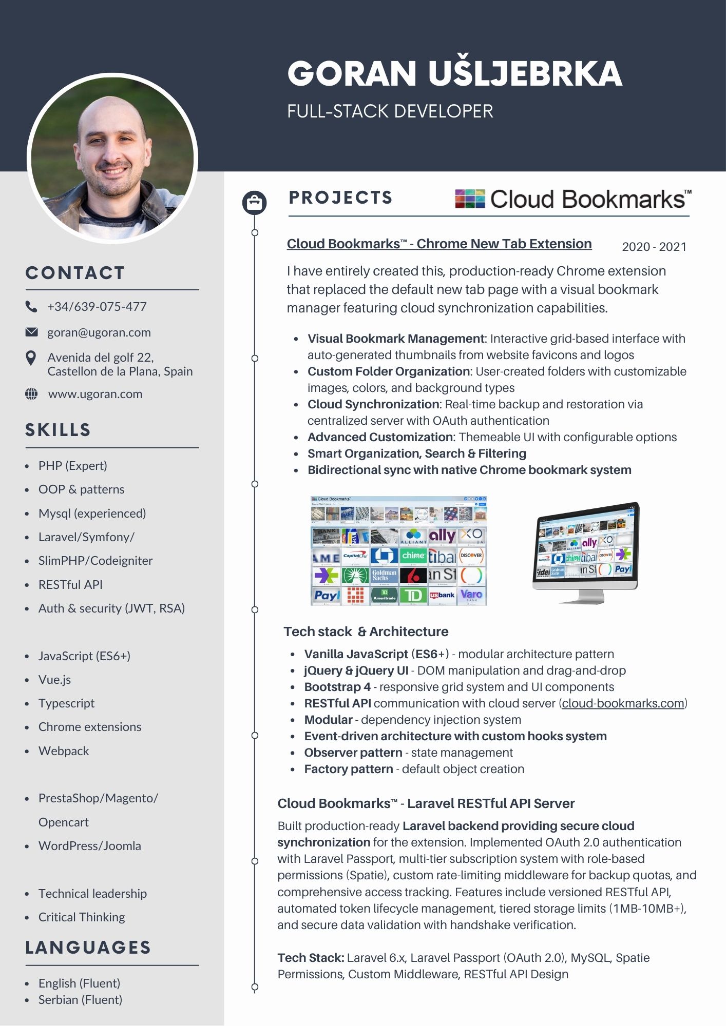 CV Page 6